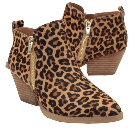 Very Volatile Gracemont In Black Tan Leopard Size 6.5 NIB - Picture 7 of 7